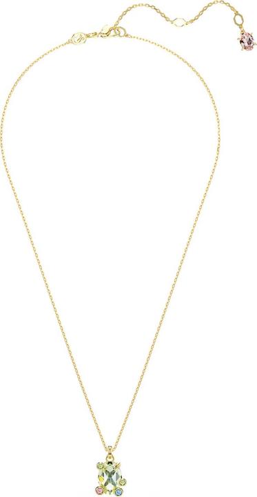 Image du produit Swarovski Gema Halskette Verschiedene Schliffe Mehrfarbig Gold