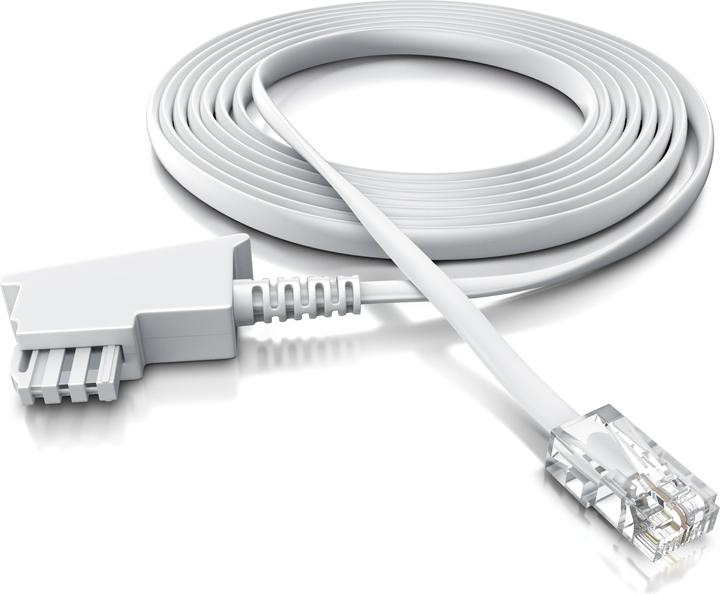 Image du produit CSL Câble internet, câble routeur, câble téléphonique, fiche TAE-F vers fiche RJ45, routeur vers prise