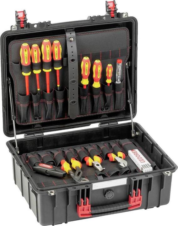 Produktbild Gedore Werkzeugkoffer Elektriker-R21652089 88-tlg. RED (88 Teile)