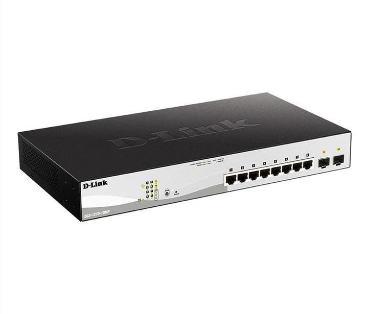 Actual product image D-Link DGS-1210-10MP:10Port SmartSwitch (10 Ports)