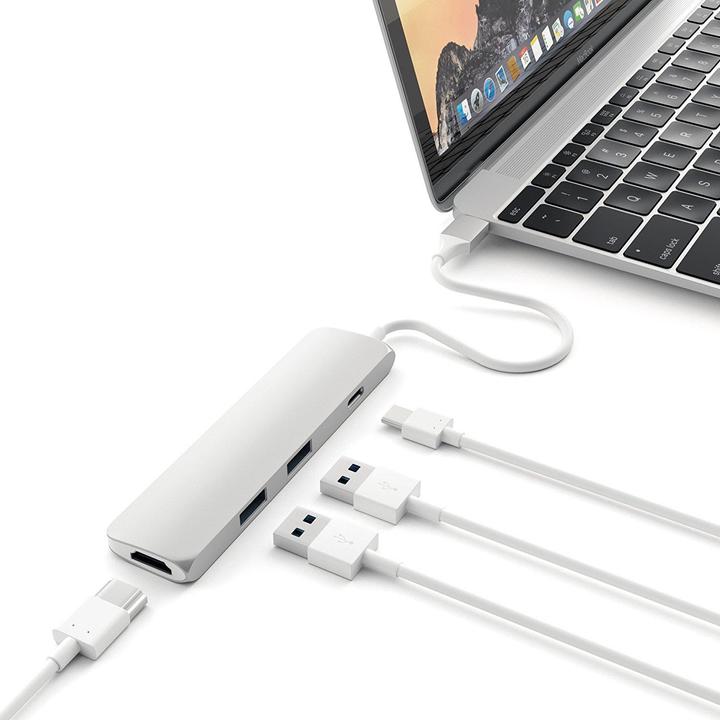 Produktbild Satechi DUPLIKAT St-Cmas (USB-C, 4 Ports)