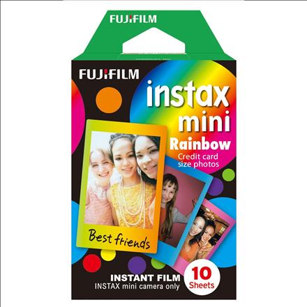 Actual product image Fujifilm Instax Color Mini Rainbow (Instax Mini)