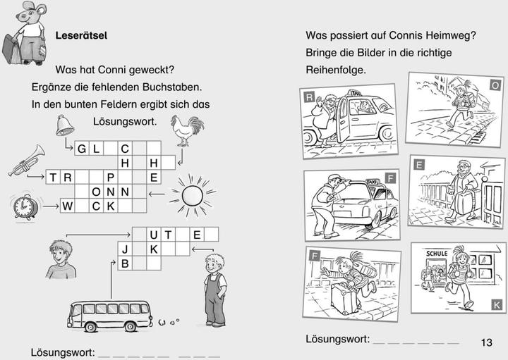 Actual product image Freche Conni-Geschichten zum Lesenlernen: Conni sucht Kater Mau, Conni und die Prinzessin, Conn (German, Julia Boehme, Herdis Albrecht, 2022)