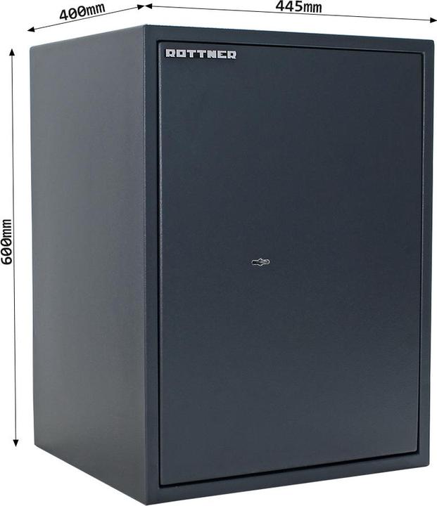 Produktbild Rottner Möbeltresor S2 PowerSafe 600 IT Doppelbartschloss (56 l)