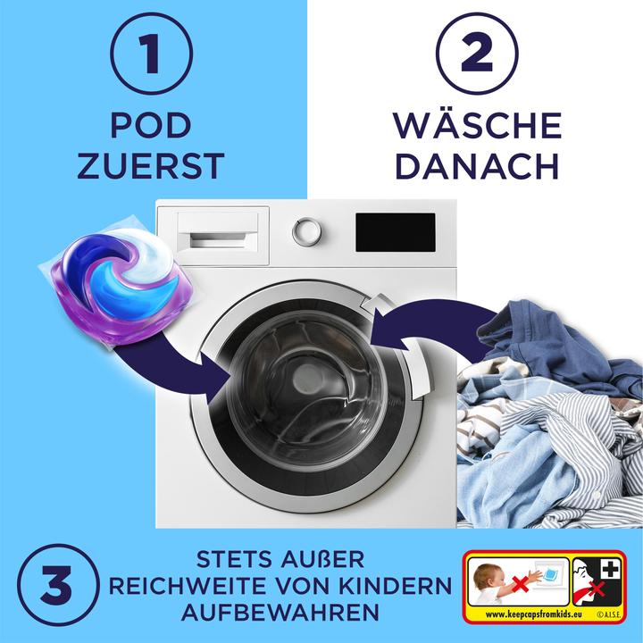 Actual product image Lenor PODS® 100 Waschladungen (100 Washing cycles, Pods)