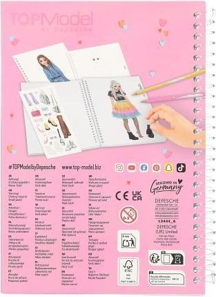 Produktbild Depesche TOPModel Pocket Malbuch