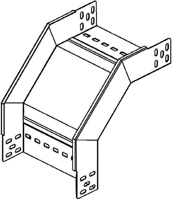 Produktbild Niedax NIE RFD110.200 FallstÃ¼ck 110x202mm m.ungel.Seitenholmen bandverz. (11 cm)