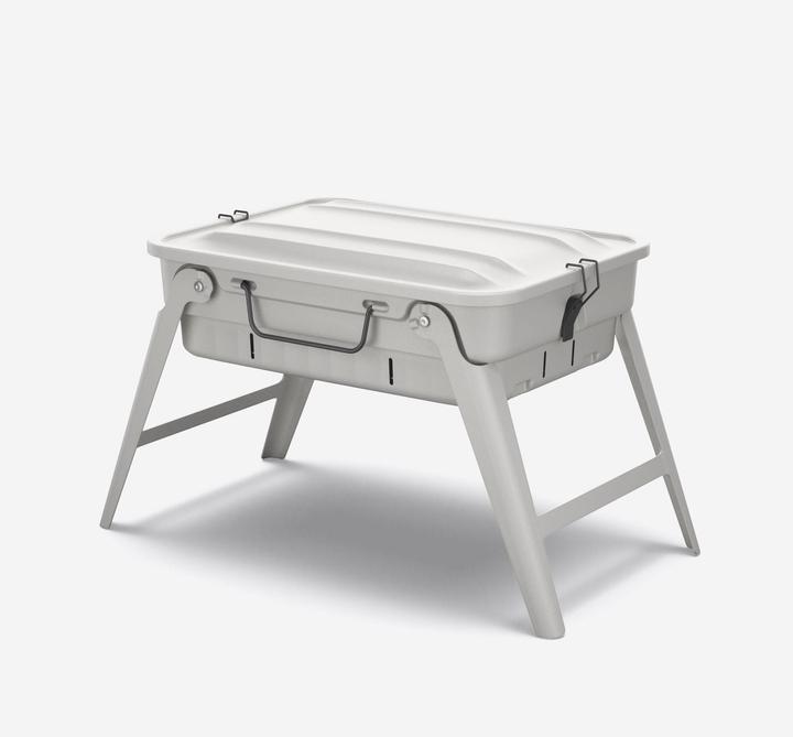 Image du produit Quechua Barbecue de camping portable pour le bois, le charbon et les briquettes - pour 4 personnes