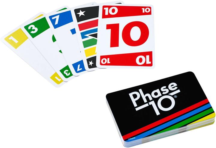 Productafbeelding Mattel Games Fase 10 kaartspel (Duits)