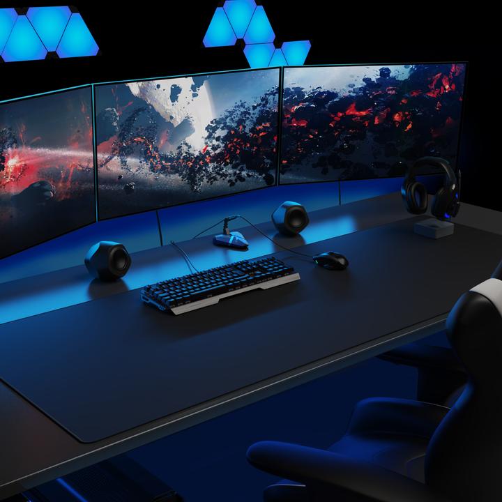 Immagine prodotto Titanwolf Tappetino per mouse da gioco, tappetino per mouse da gioco XXXL speed, tappetino per mouse con (XXL)