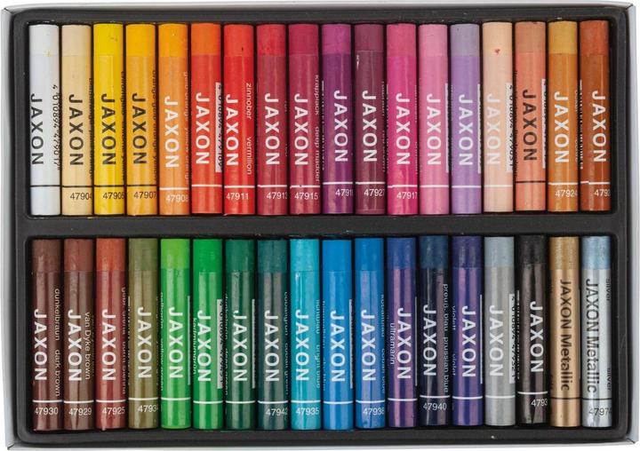 Actual product image Jaxon /Cà36 Oel Pasting Candles (Multicoloured, 36 x)
