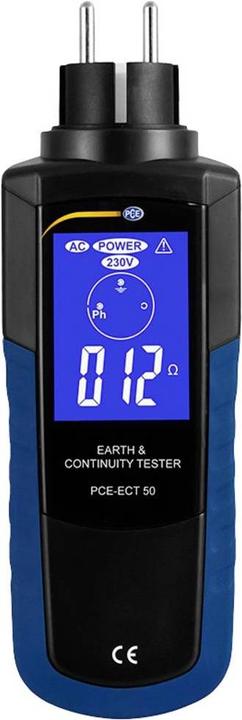 Actual product image PCE Instruments Earth meter (CAT III 250V)
