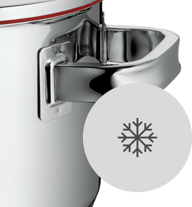 Produktbild WMF Kochtopf Bratentopf Induktion 16cm Glasdeckel 1,4l Function4 Edelstahl (16 cm, Kochtopf, Bräter + Schmortopf, Edelstahl)