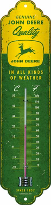 Produktbild Nostalgic-Art Merchandising Thermometer Genuine John Deere 6.5 x 28 cm