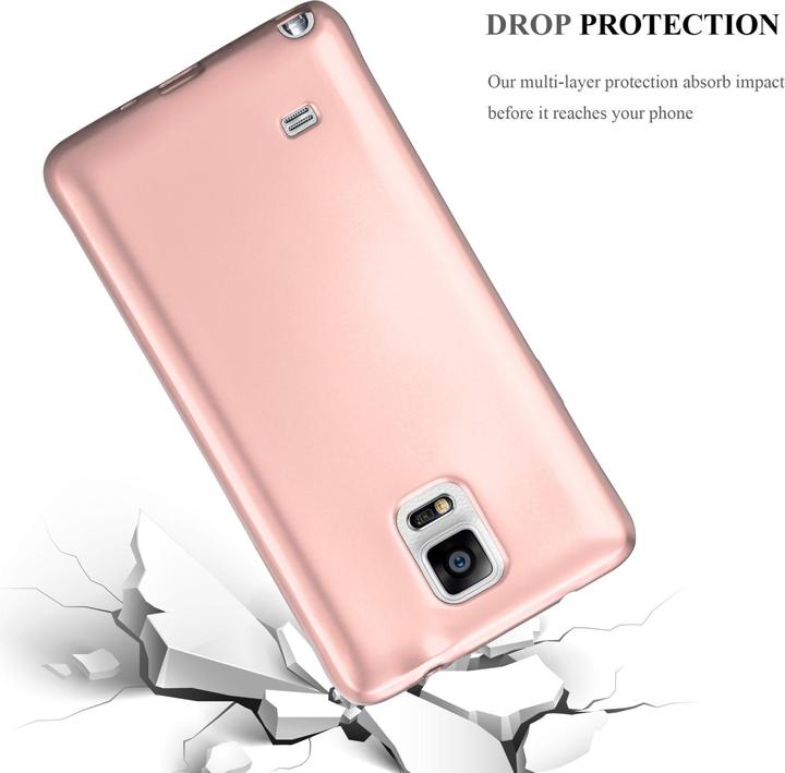 Produktbild Cadorabo Hard Cover Matt Metall Hülle für Samsung Galaxy NOTE 4 (Samsung Galaxy Note 4)