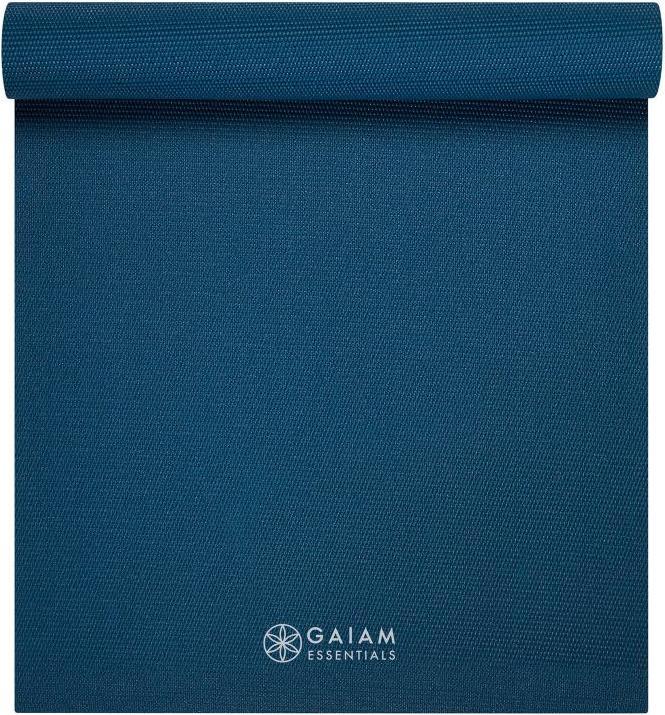 Image du produit Gaiam Essentials Yogamatte 6 mm mit marineblauem Hund