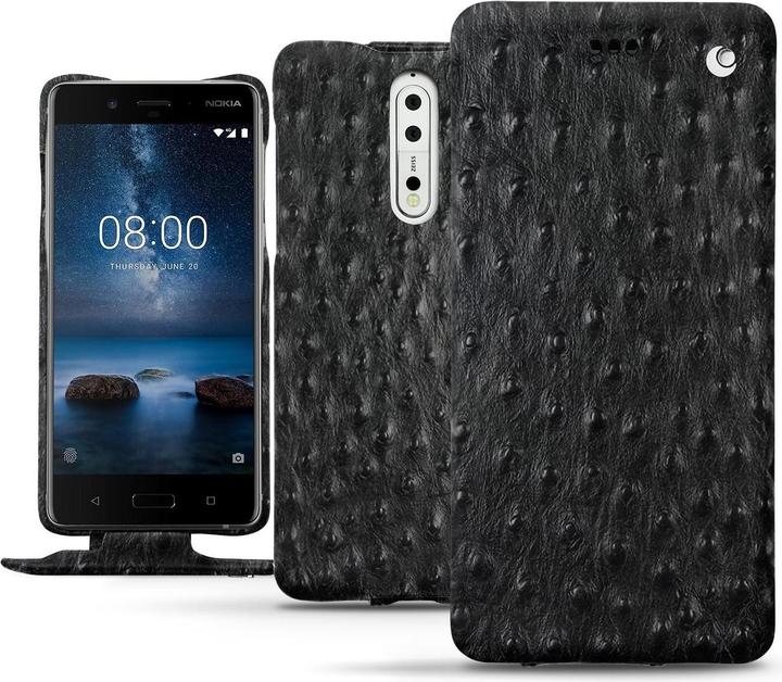 Actual product image Noreve Leather cover vertical (Nokia 8)