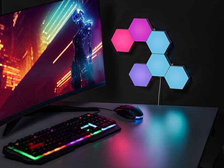 Actual product image Tracer sześciokątne lampy RGB Ambience -Smart Hexagon