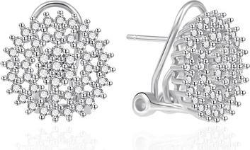 Produktbild Agato Sparkling Silver Earrings With Zircons Agt-E030kkw