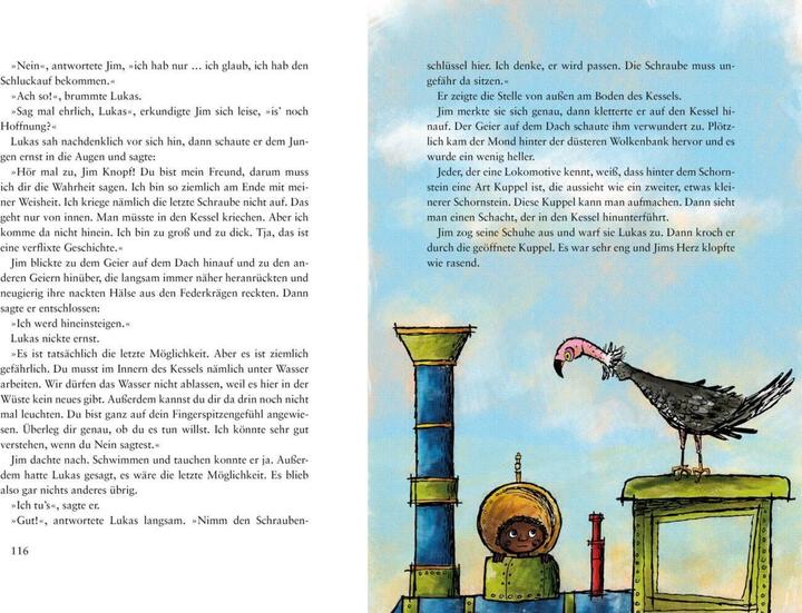 Immagine prodotto Jim Knopf und Lukas der Lokomotivführer (Tedesco, Weber di Mathias, F. J. Tripp, Michael Fine, 2024)