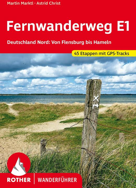 Actual product image Fernwanderweg E1 - Deutschland Nord (German, Martin Marktl, 2022)