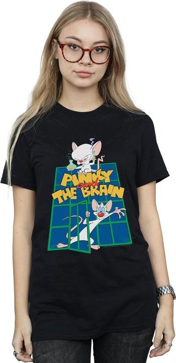 Immagine prodotto Universal Textiles Pinky And The Brain Laboratory Maglietta Ampia Donna (XXL)