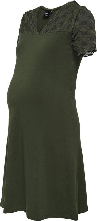 Image du produit Only Maternity Robe curvy à col en V et manches courtes (3XL)
