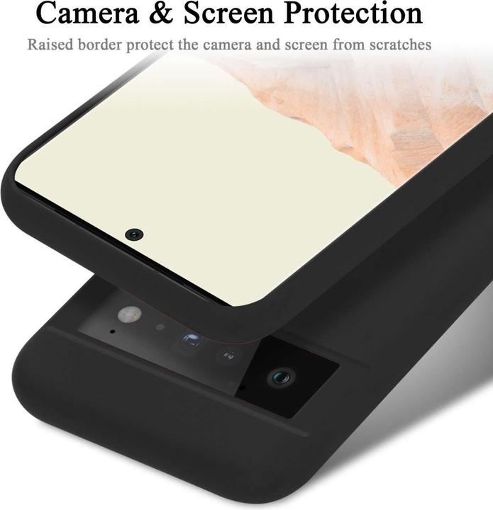 Produktbild Cadorabo Hülle für Google PIXEL 6 PRO TPU im Liquid Case Design (Google Pixel 6 Pro)