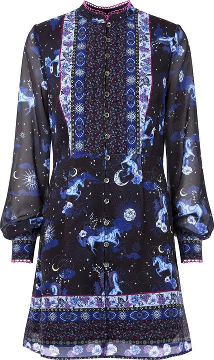 Joe Browns Mystical Sheer Sleeve Mini Dress (38)