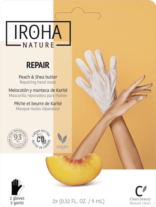 Immagine prodotto Iroha Nature Natura - Maschera per le mani Guanti riparazione pesca (9 ml)