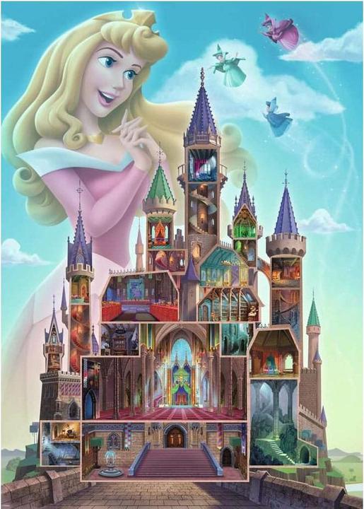 Image du produit Ravensburger Puzzle 12000266 - Aurora - 1000 pièces Disney Castle Collection Puzzle pour adultes (1000 pièces)