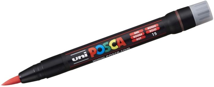 Actual product image Posca Brush tip marker (Red, 10 mm, 1 x)