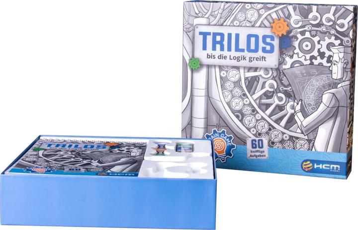 Produktbild HCM Kinzel HCM55156 - Trilos, Geschicklichkeitsspiel, 1 Spieler, ab 6 Jahren (DE-Ausgabe) (Deutsch)