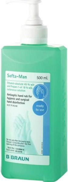 Image du produit B.Braun Händedesinfektion mit Dosierpumpe (500 ml)
