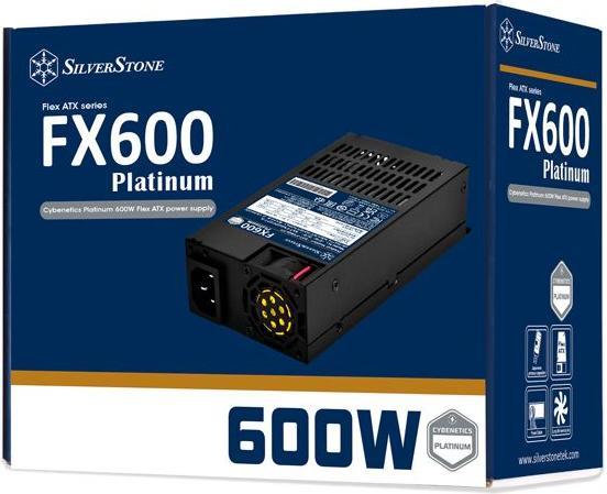 Produktbild Silverstone SST-FX600-PT FX600 Platinum Netzteil - 600 Watt (600 W)