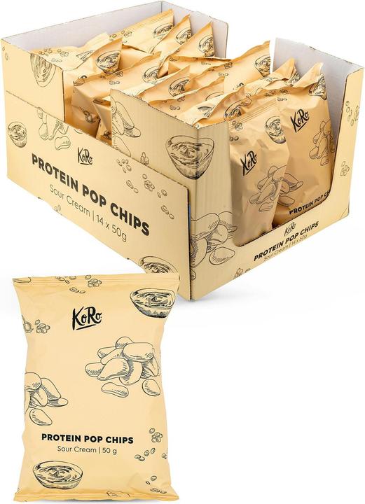 Actual product image KoRo Crisps with rice flour, chickpea flour and sour cream flavour (700 g)
