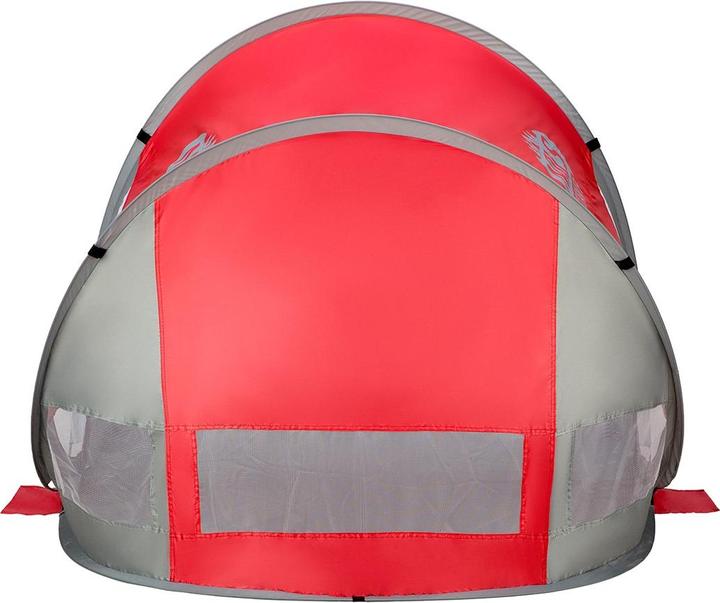 Productafbeelding Nils Opvouwbare strandtent NC3142 rood-grijs (Strandtent, 1 kg)