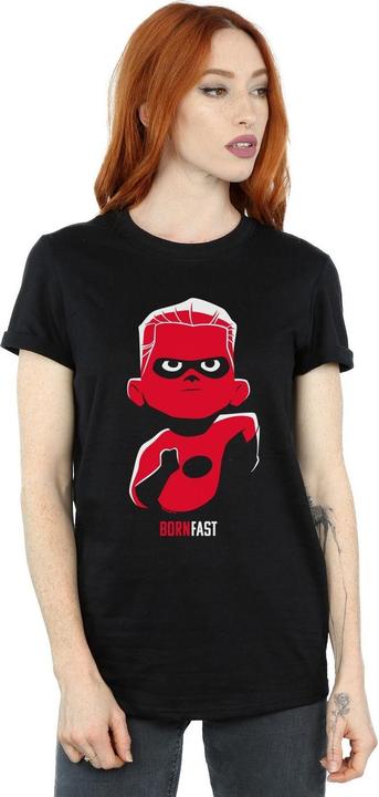 Actual product image Disney Womens/Ladies Incredibles 2 Incredible Son Cotton Boyfriend T-Shirt (4XL)