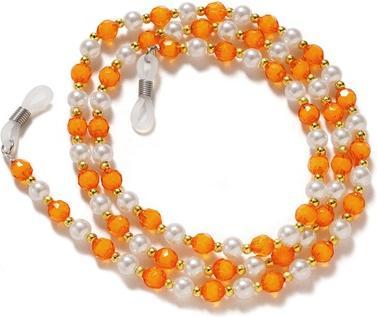 Produktbild Hurtel Eine Kette für Gläser, Perlen, ein orangefarbener Anhänger
