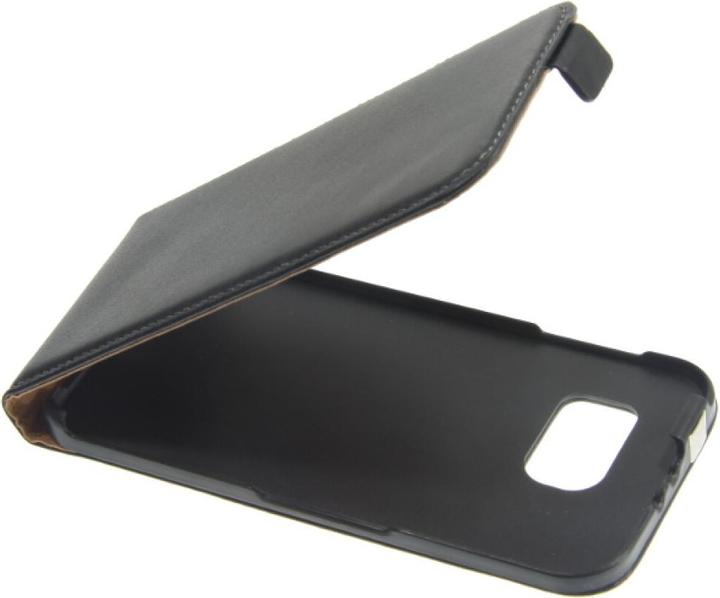 Actual product image OEM Slim Leather Flip Case for Galaxy S6 - black (Samsung Galaxy S6)