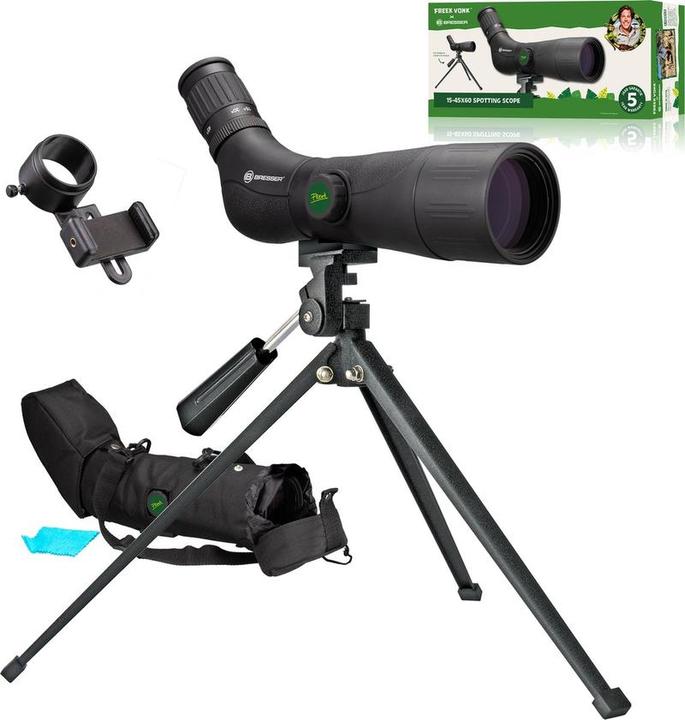 Image du produit Freek Vonk x Bresser Télescope d'observation - Grossissement 15-45x60 - Incl.TABLEMENTATIVE ET BASE STAY-ON