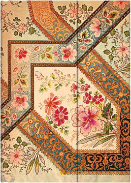 Paperblanks Bouquet su avorio (A5, Righe, Copertina rigida)
