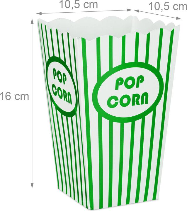 Image du produit Relaxdays 50x sachets de pop-corn (50 x)