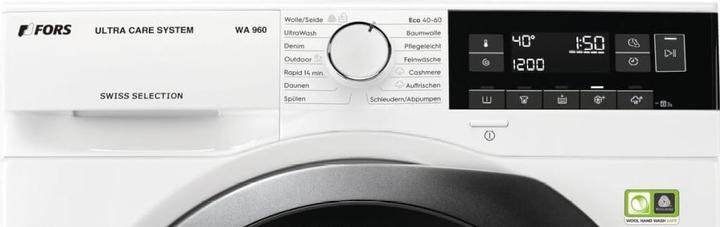 Produktbild Fors WA960 (9 kg, Links)