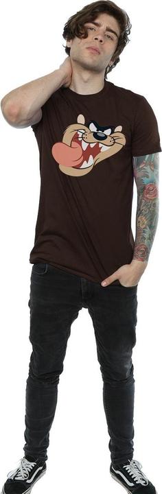 Actual product image Looney Tunes Mens Tasmanian Devil Face T-Shirt (XL)