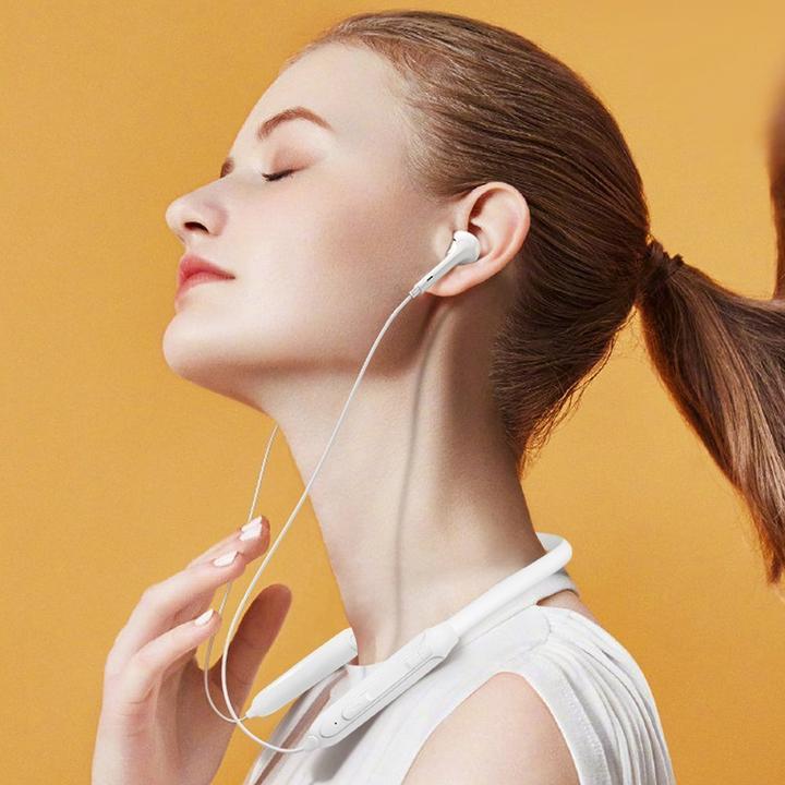 Actual product image Dudao Magnetic Suction in-ear wireless Bluetooth headphones white (U5B) (Cable)