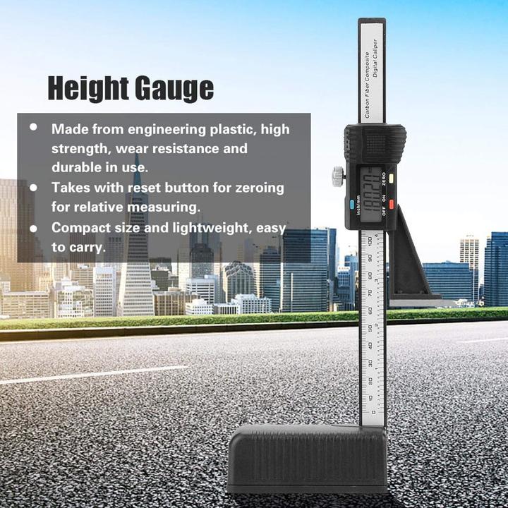 Immagine prodotto Asixxsix Misuratore di altezza digitale (15 cm)