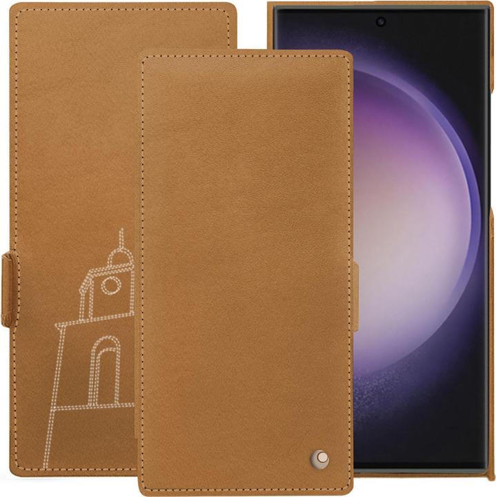 Actual product image Noreve Horizontal leather flap shell (Samsung Galaxy S23 Ultra, Samsung Galaxy S24 Ultra)