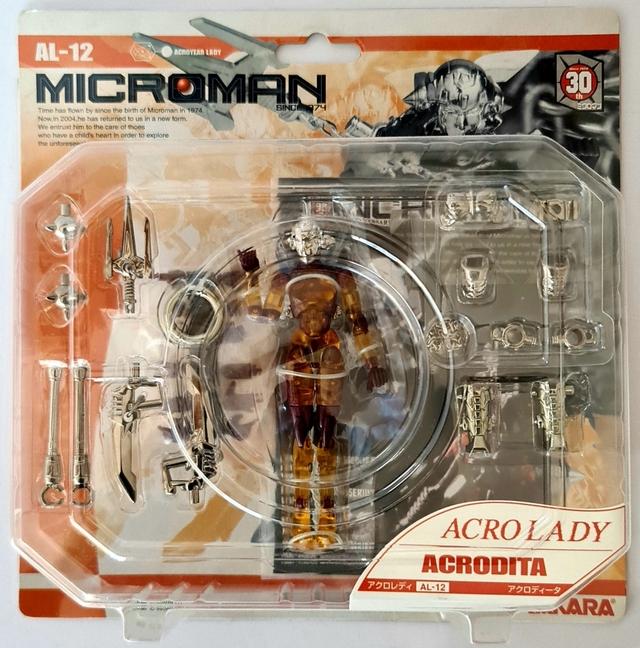 Takara 2004 Microman Acro Lady AL-12 Acrodita Actionfigur