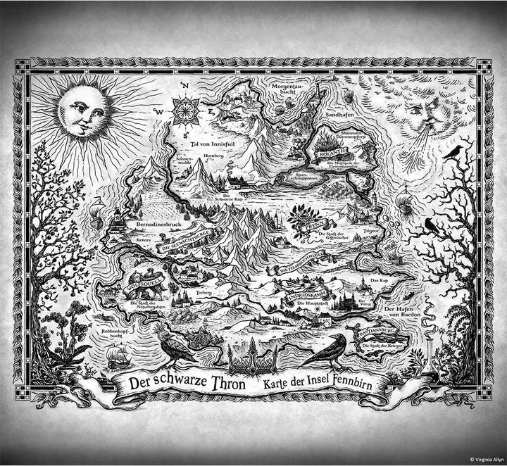 Produktbild Der Schwarze Thron 1 - Die Schwestern (Deutsch, Kendare Blake, 2017)